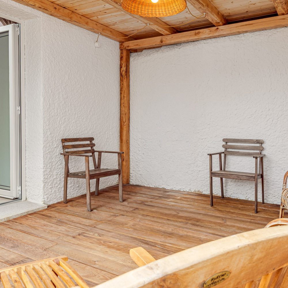 Camera Deiana in affitto a Olbia - La veranda esterna privata