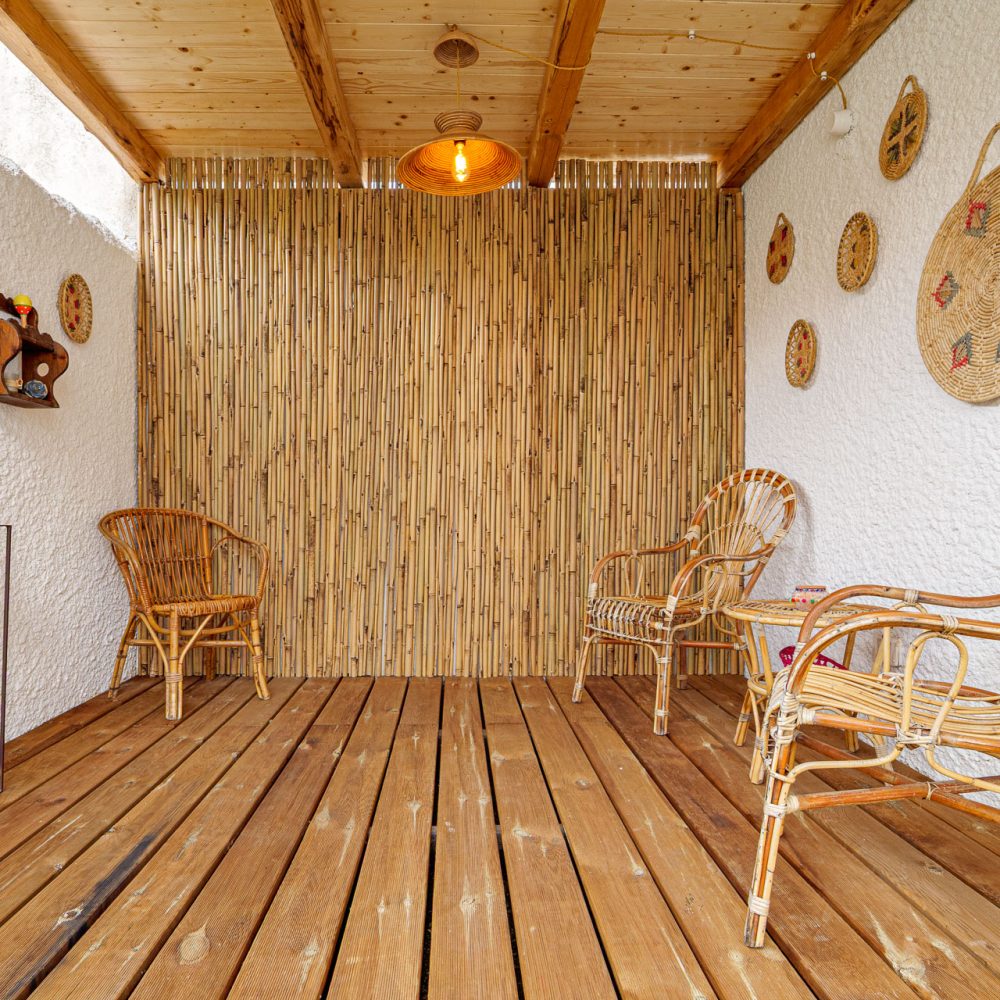 Veranda coperta privata della camera Ceste in affitto a Olbia - Casa vacanze Olbia